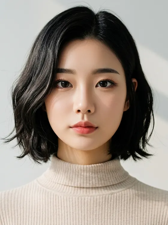 가상모델 #1499 얼굴 원본 17
