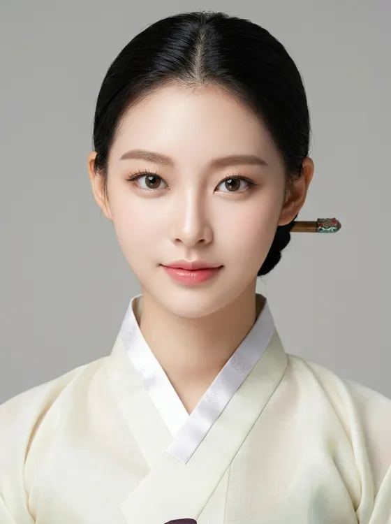 가상모델 #1501 얼굴 원본 1