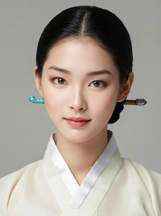 가상모델 #1502 얼굴 원본 24