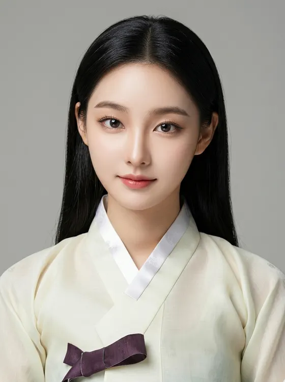 가상모델 #1504 얼굴 원본 9
