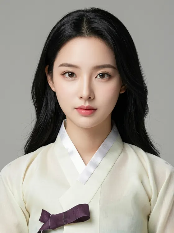 가상모델 #1504 얼굴 원본 16