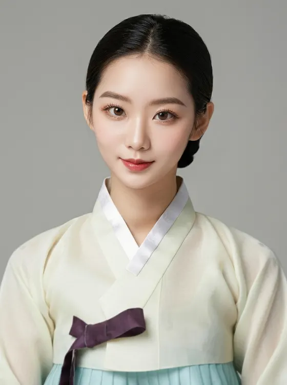가상모델 #1504 얼굴 원본 18