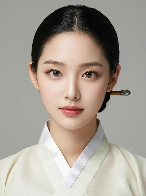 가상모델 #1504 얼굴 원본 24