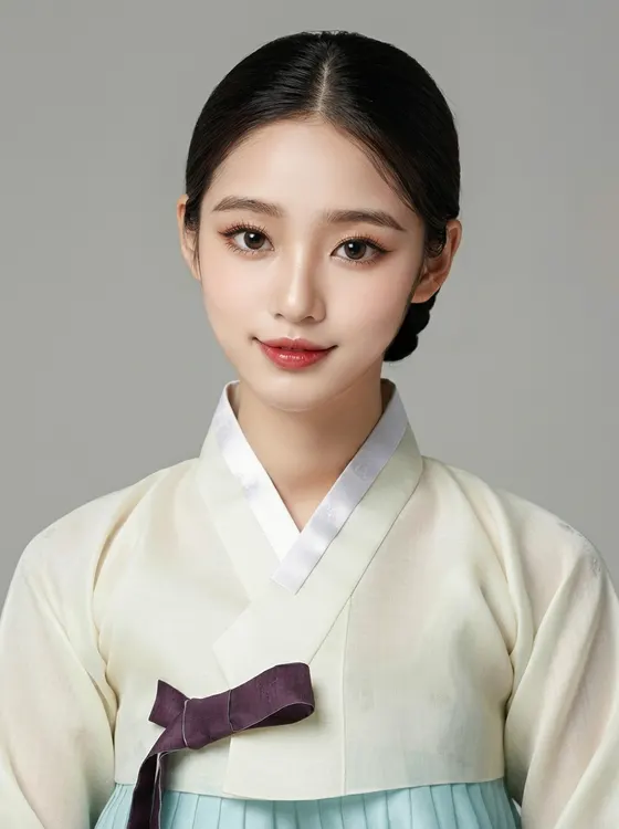 가상모델 #1507 얼굴 원본 2