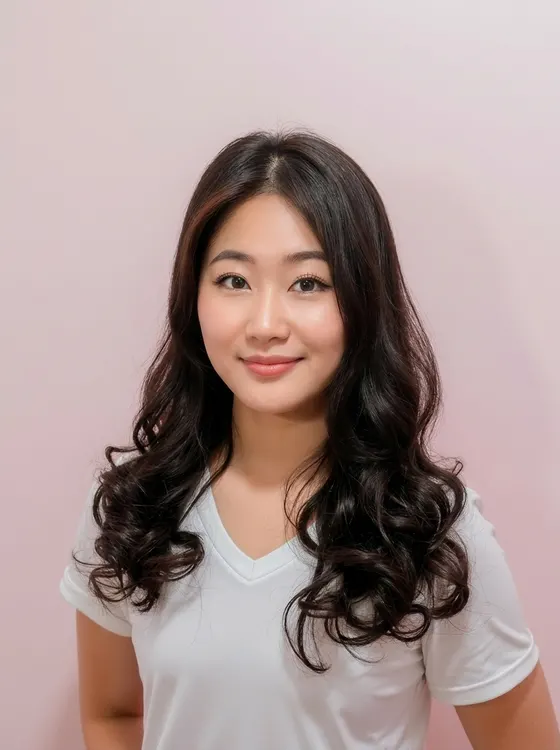 가상모델 #1316 얼굴 원본 22