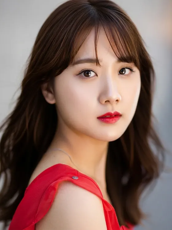 가상모델 #1322 얼굴 원본 24