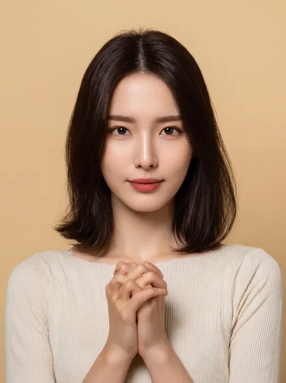 가상모델 #1131 얼굴 원본 20