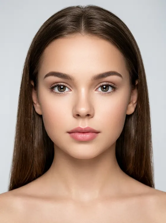 가상모델 #1633 얼굴 원본 17