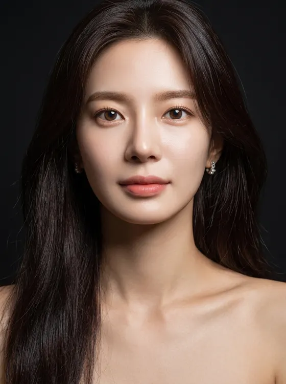 가상모델 #1288 얼굴 원본 1