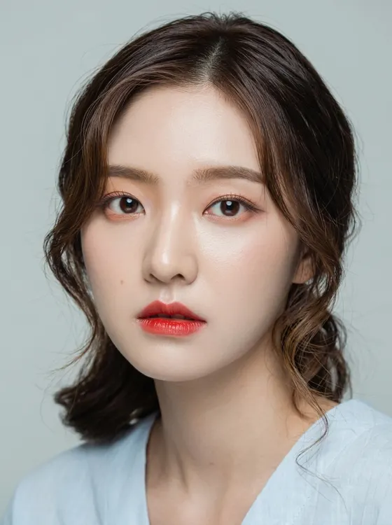 가상모델 #1318 얼굴 원본 2