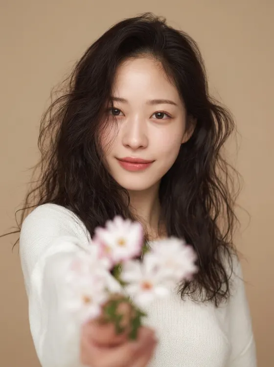 가상모델 #102 얼굴 원본 2