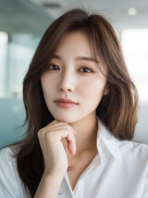 가상모델 #102 얼굴 원본 3