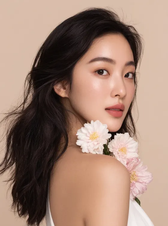 가상모델 #1118 얼굴 원본 9