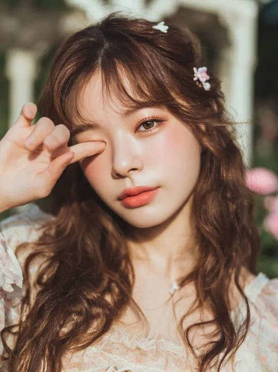 가상모델 #1118 얼굴 원본 19