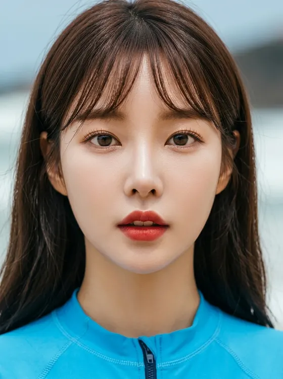 가상모델 #1459 얼굴 원본 10