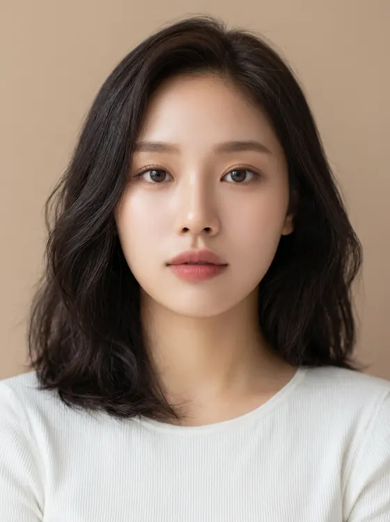 가상모델 #1299 얼굴 원본 5