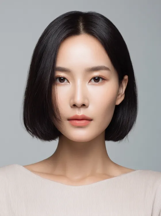 가상모델 #1278 얼굴 원본 2