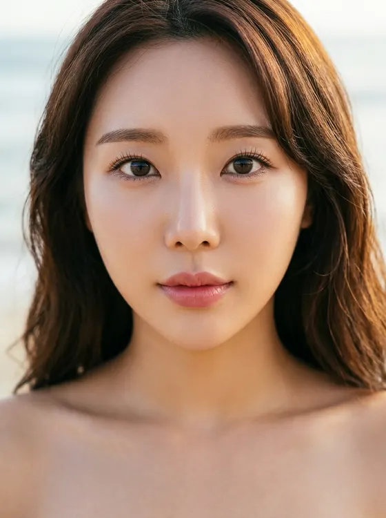 가상모델 #1459 얼굴 원본 15