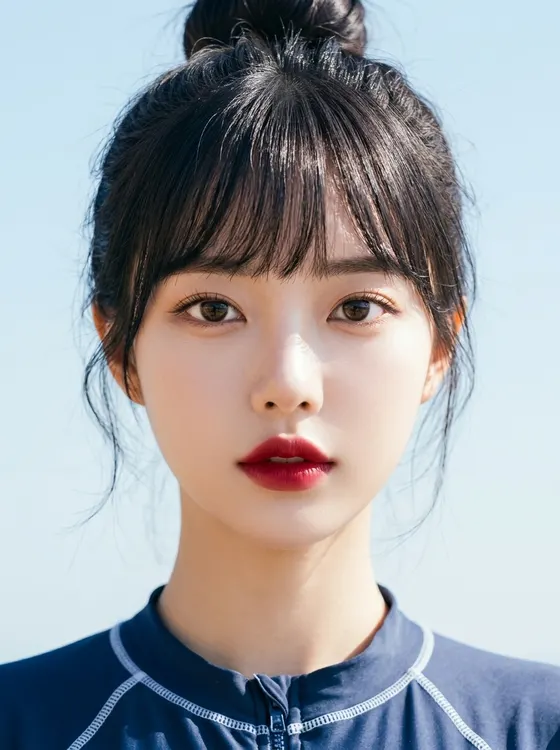가상모델 #1459 얼굴 원본 20