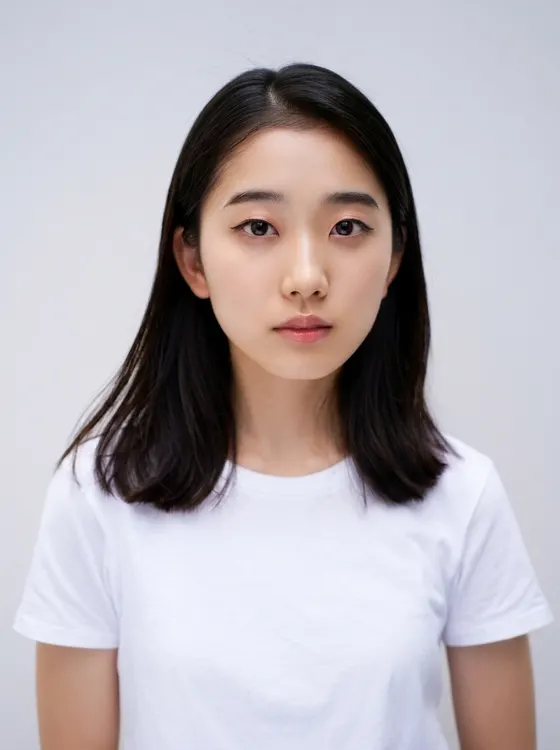 가상모델 #1313 얼굴 원본 9
