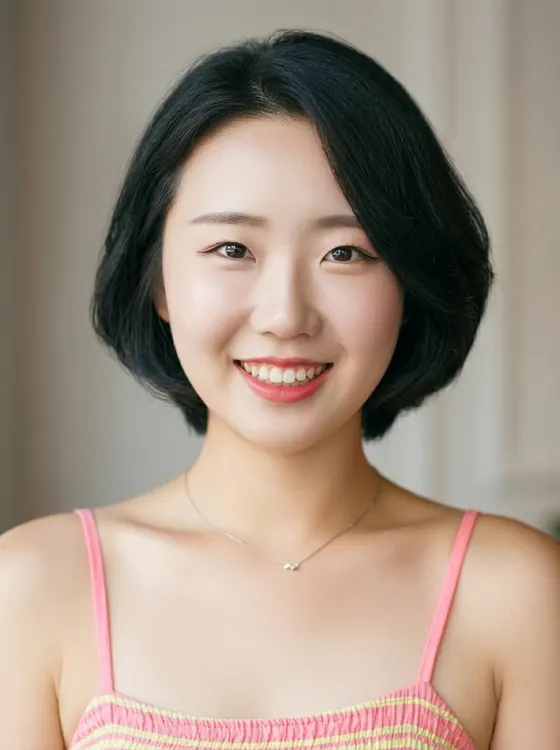 가상모델 #1377 얼굴 원본 17