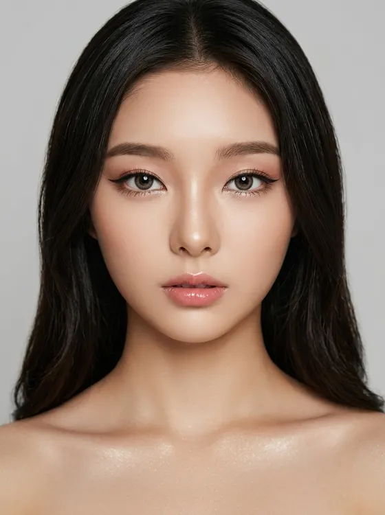 가상모델 #1478 얼굴 원본 20
