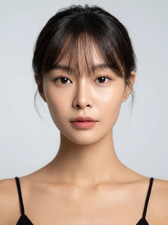 가상모델 #16 얼굴 원본 4