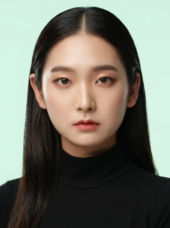 가상모델 #1325 얼굴 원본 7