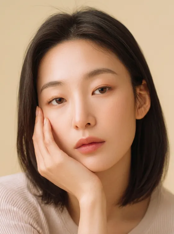 가상모델 #1125 얼굴 원본 14
