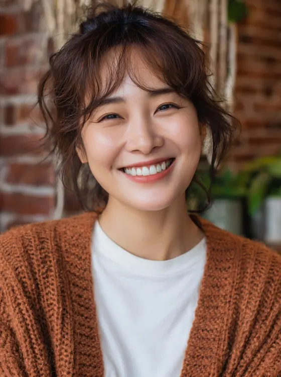 가상모델 #1125 얼굴 원본 18