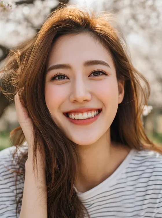 가상모델 #1125 얼굴 원본 23