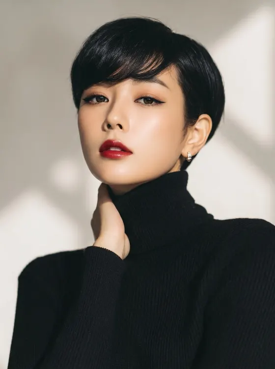 가상모델 #1129 얼굴 원본 16