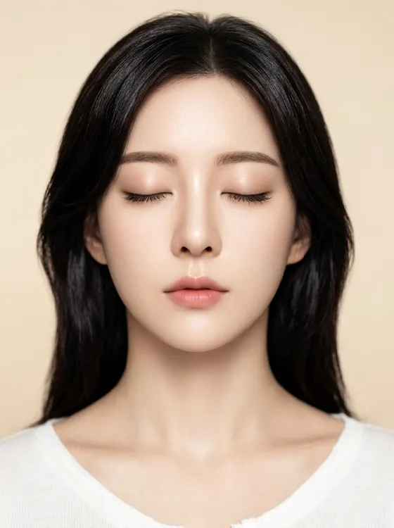 가상모델 #1129 얼굴 원본 19