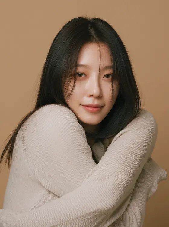 가상모델 #1129 얼굴 원본 22