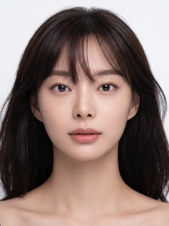 가상모델 #34 얼굴 원본 6