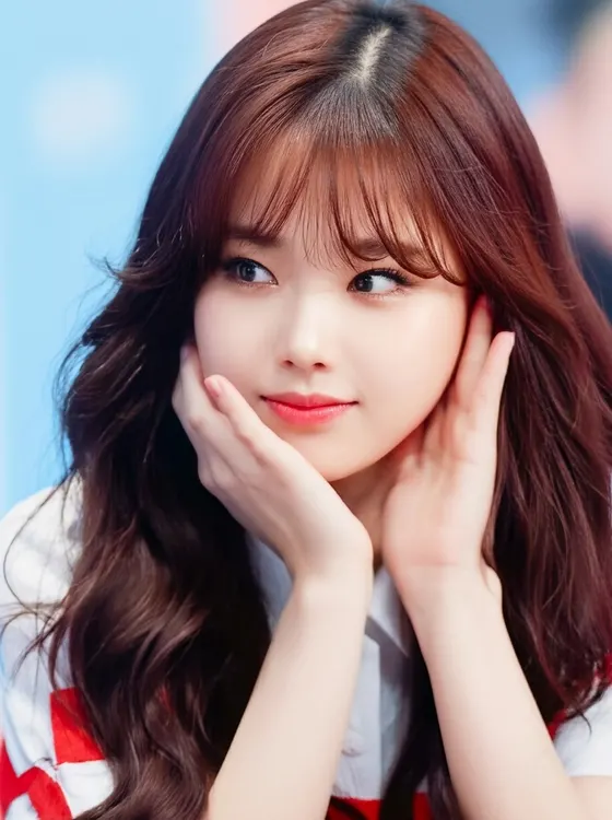 가상모델 #124 얼굴 원본 5