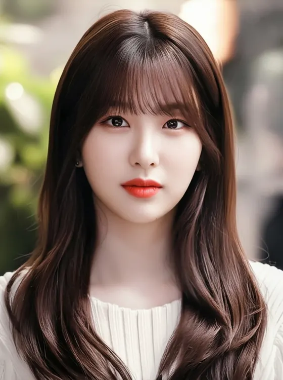 가상모델 #124 얼굴 원본 6