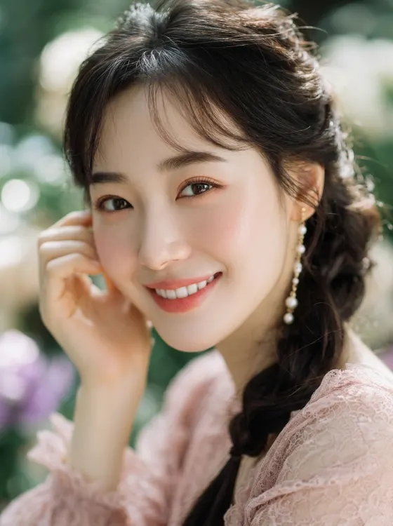 가상모델 #1119 얼굴 원본 1