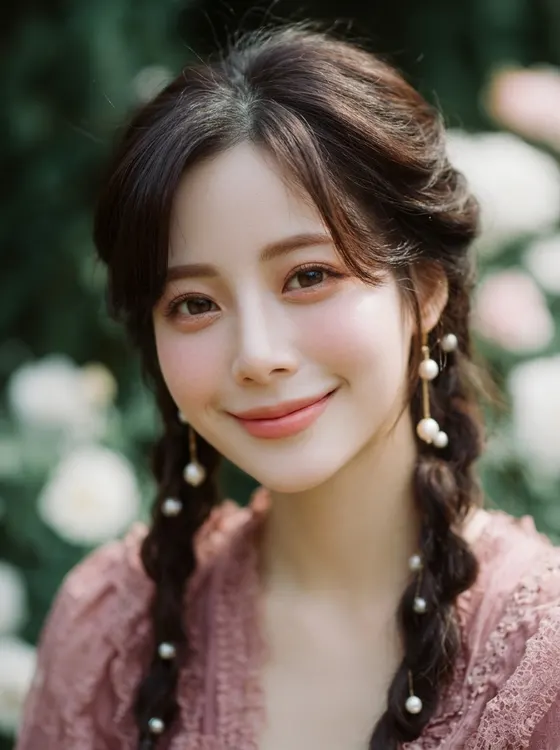 가상모델 #1119 얼굴 원본 2