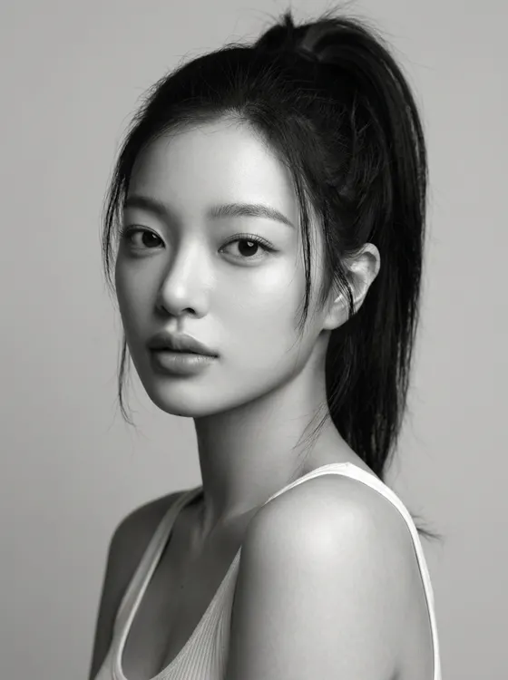 가상모델 #1119 얼굴 원본 9