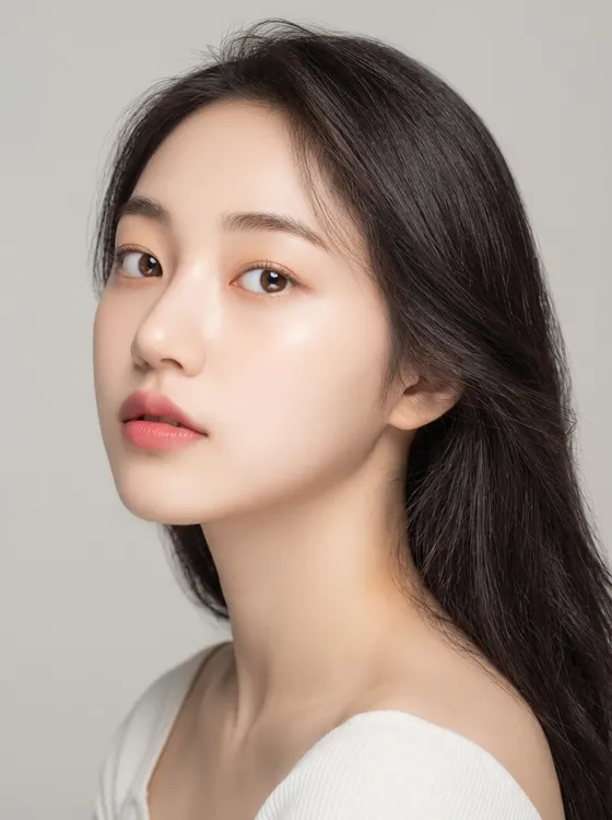 가상모델 #1304 얼굴 원본 12