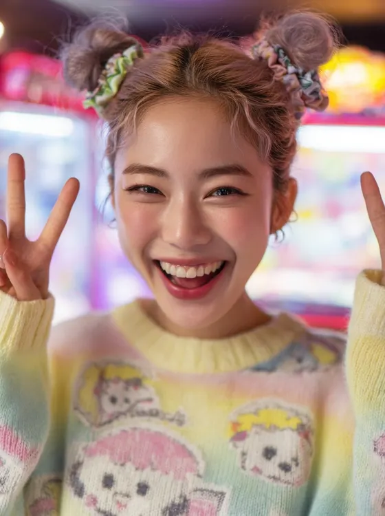가상모델 #1132 얼굴 원본 20
