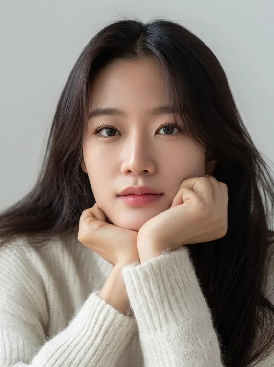 가상모델 #1132 얼굴 원본 23