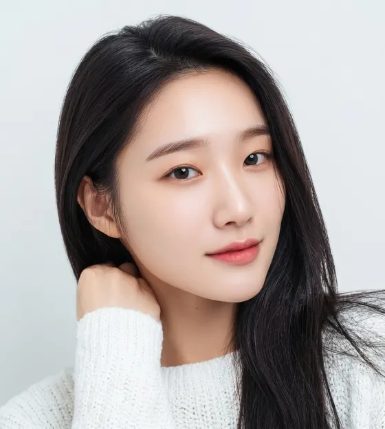 가상모델 #1135 얼굴 원본 2