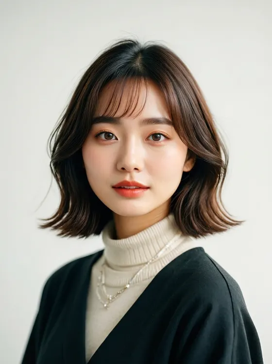 가상모델 #1323 얼굴 원본 6