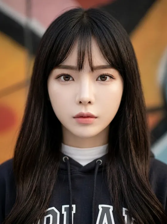 가상모델 #1394 얼굴 원본 2