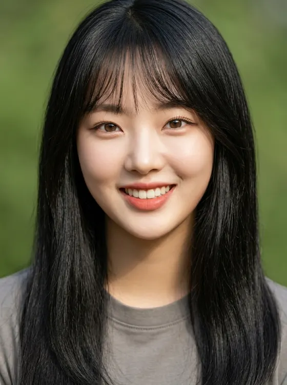 가상모델 #1394 얼굴 원본 23