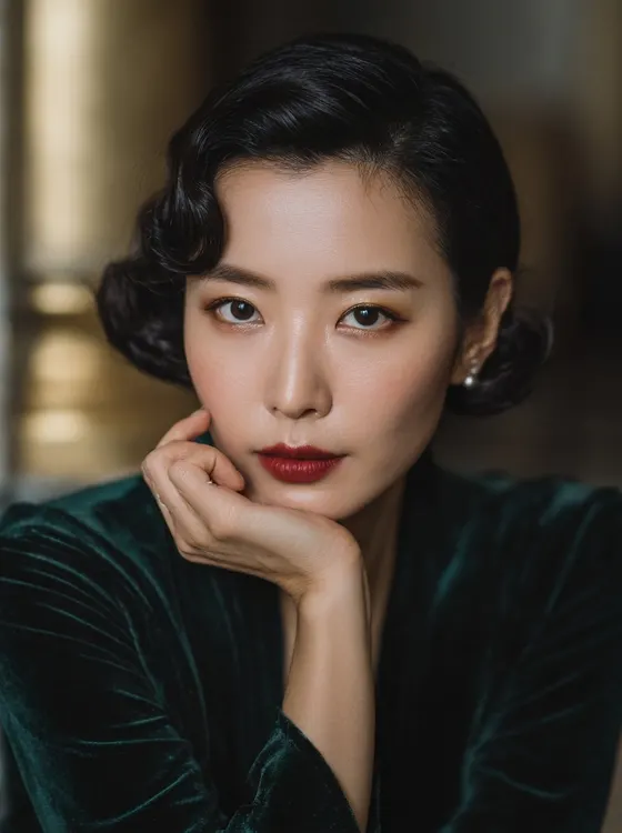 가상모델 #42 얼굴 원본 4