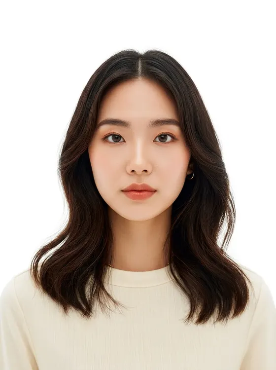 가상모델 #1328 얼굴 원본 8