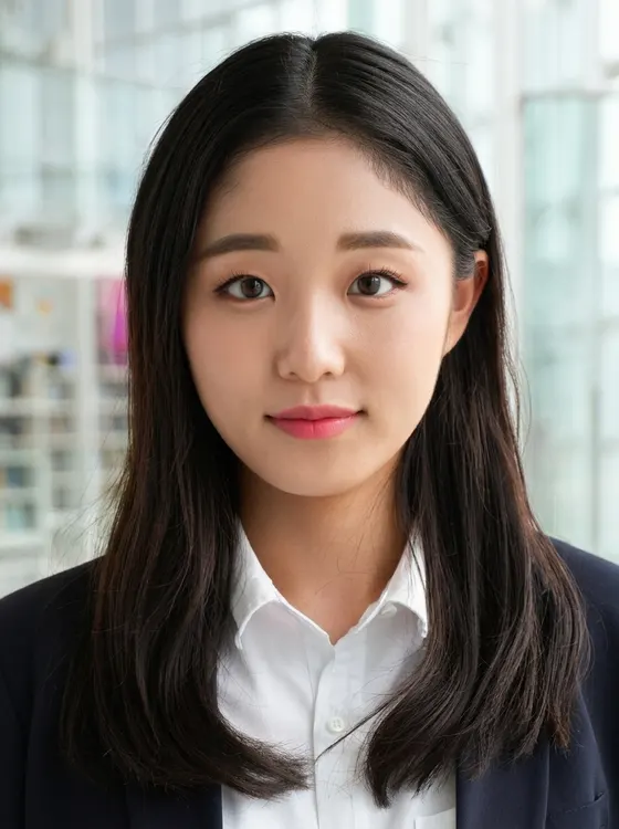 가상모델 #1328 얼굴 원본 24
